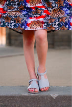 Load image into Gallery viewer, [Gray] Peep Toe Sandals
