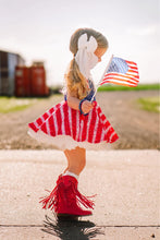 Load image into Gallery viewer, [Red Glitter] Fringe Cowboy Boots
