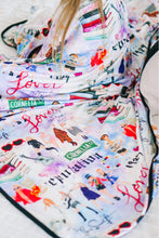 Load image into Gallery viewer, [Rainbow Swiftie Collage] T. Swift Eras Blanket
