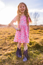 Load image into Gallery viewer, [Purple Glitter] Fringe Cowboy Boots
