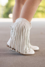 Load image into Gallery viewer, [White] Fringe Cowboy Boots
