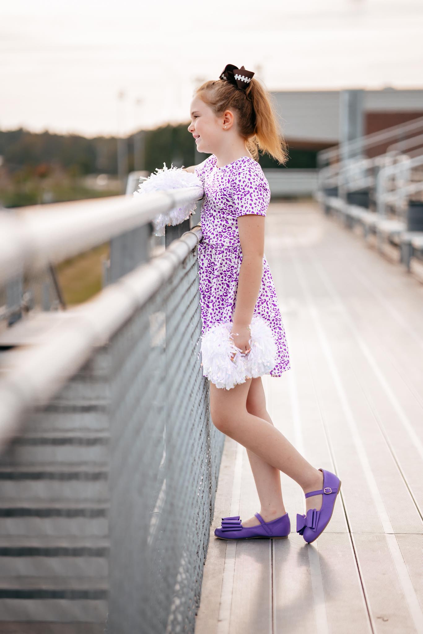 [The Spotted Purple] Twirl Dress