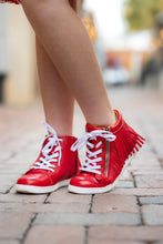 Load image into Gallery viewer, [Red] Fringe Tennies
