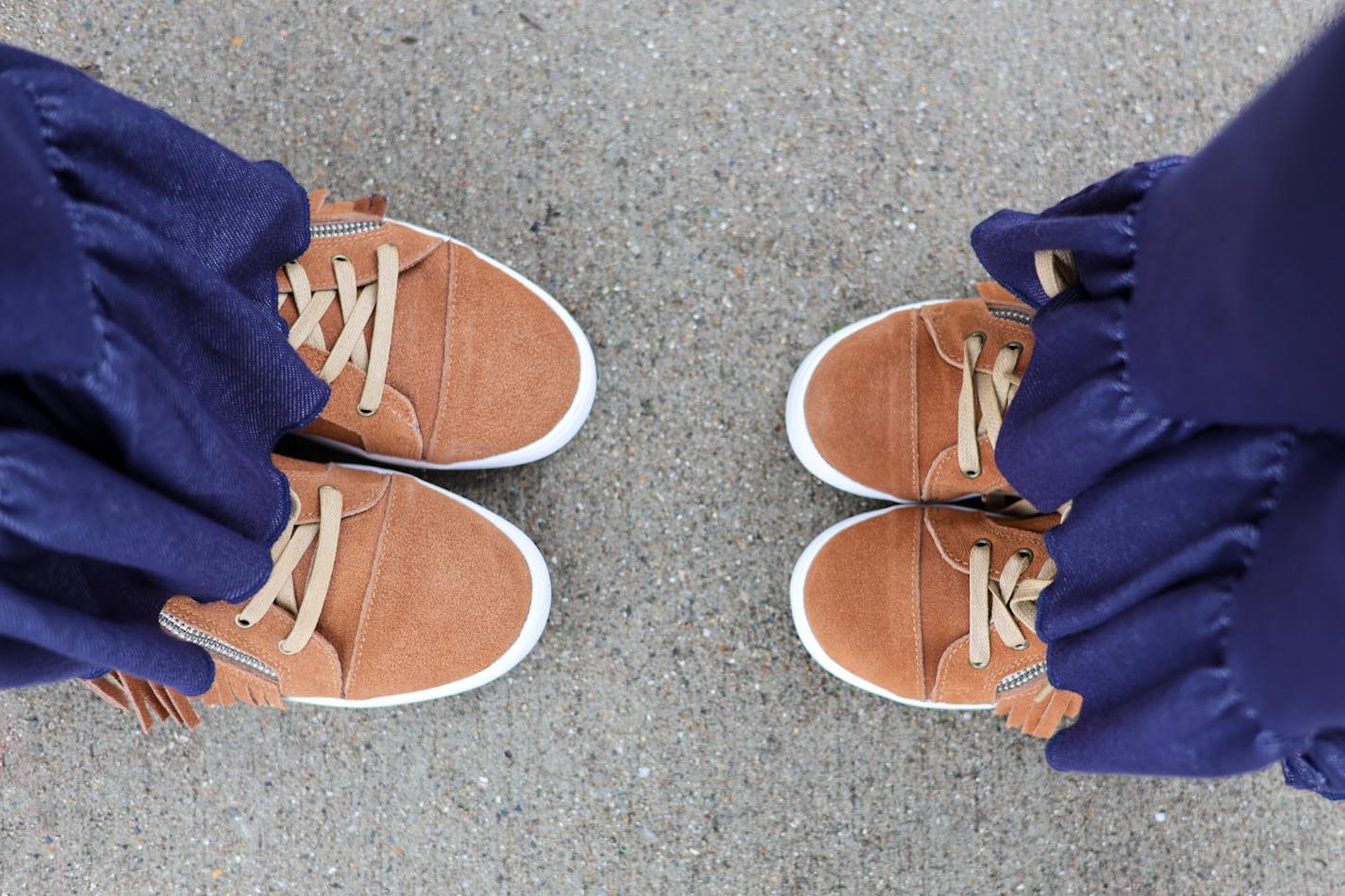COMING JANUARY 2024 [Camel Suede] Fringe Tennies
