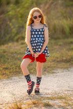 Load image into Gallery viewer, [50 Stars] Peplum w/ Tie Straps
