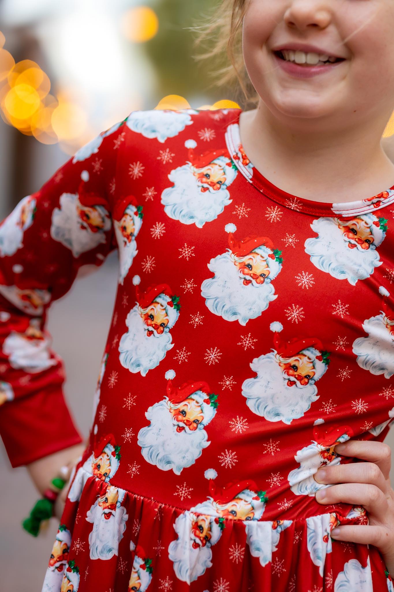 [Christmas Claus] Twirl Dress