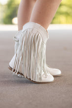 Load image into Gallery viewer, [White] Fringe Cowboy Boots
