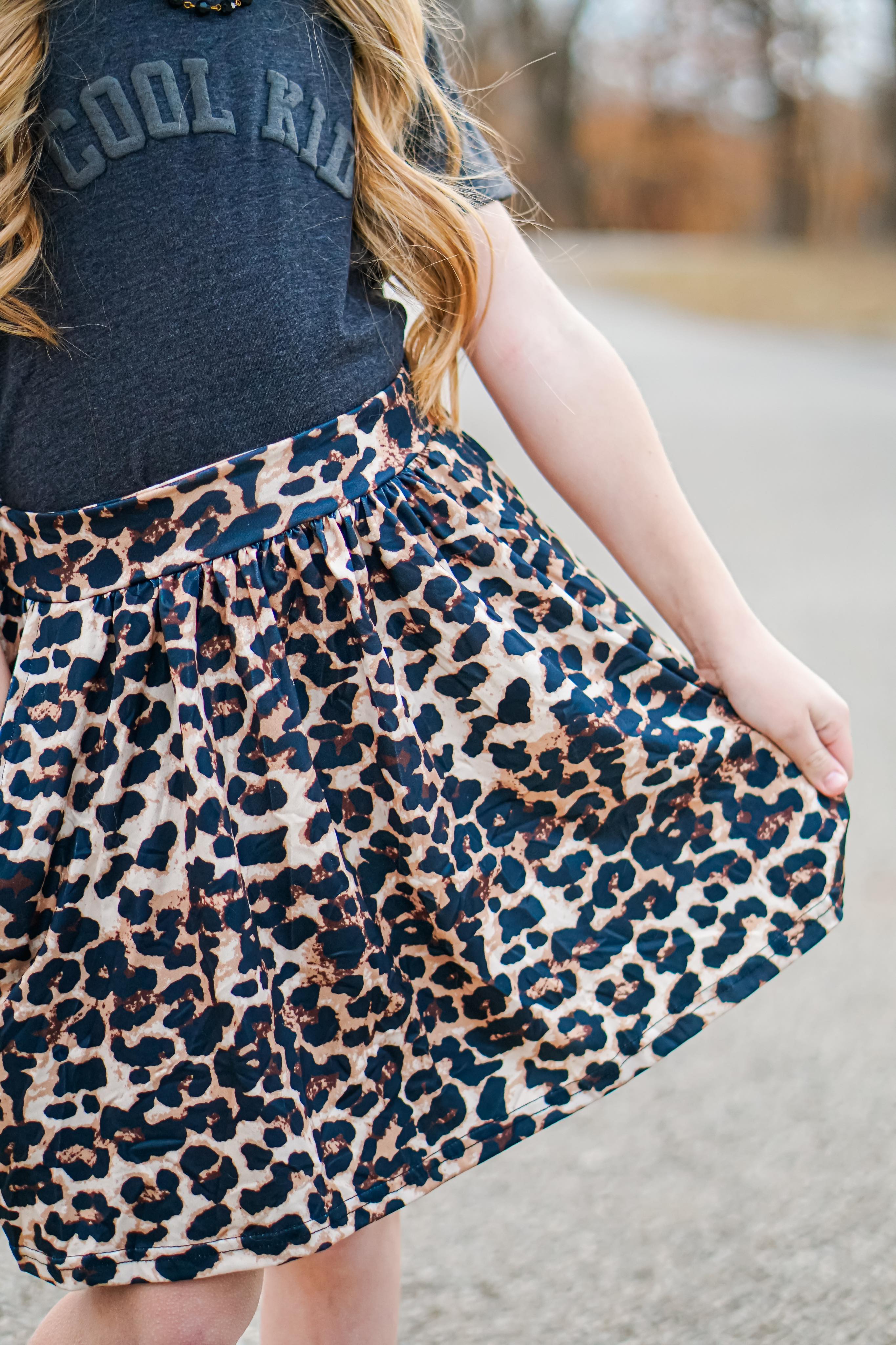 [Leopard] Skirt