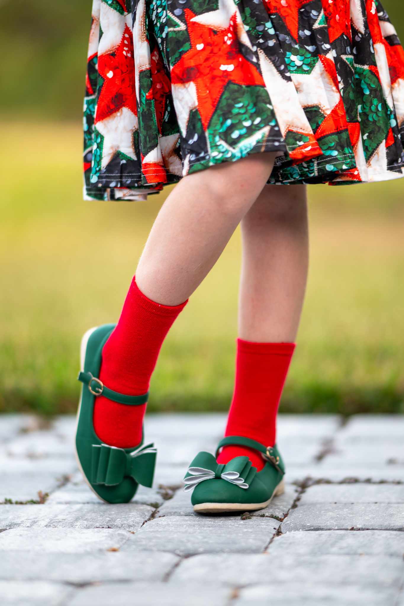 Hunter Green] Bow Shoes – The Spotted Phoenix, LLC
