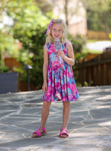 Load image into Gallery viewer, [Pop Star]Twirl Dress w/ Faux Glitter
