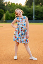 Load image into Gallery viewer, [Ball Parkin'] Twirl Dress
