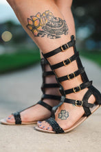 Load image into Gallery viewer, [Black] Gladiator Sandals
