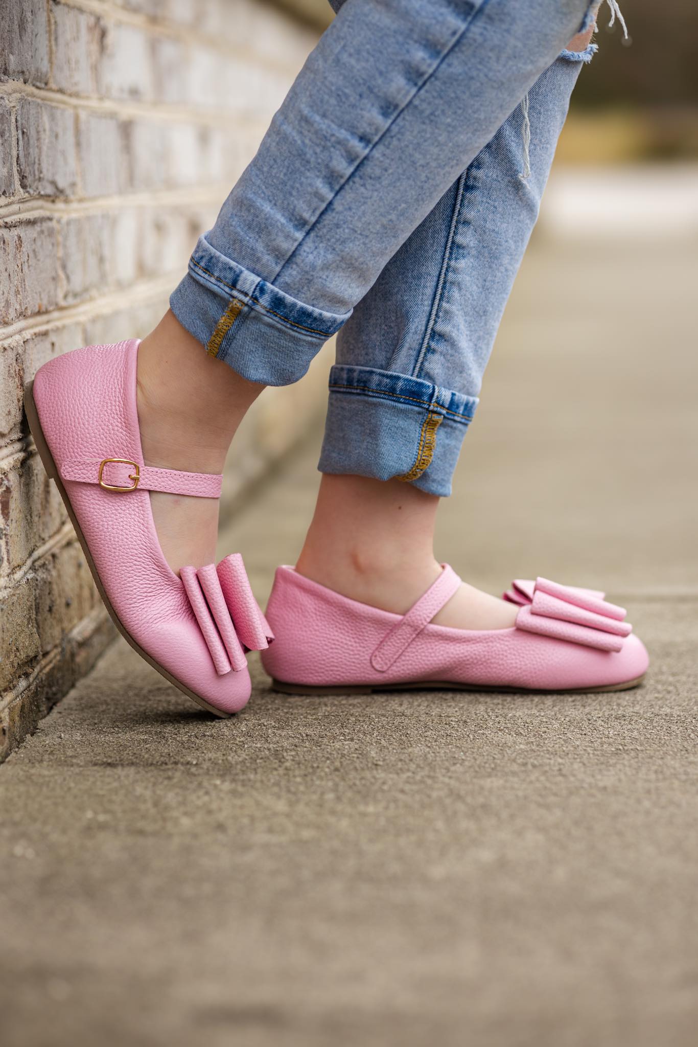 [Light Pink] NEW Bow Shoes