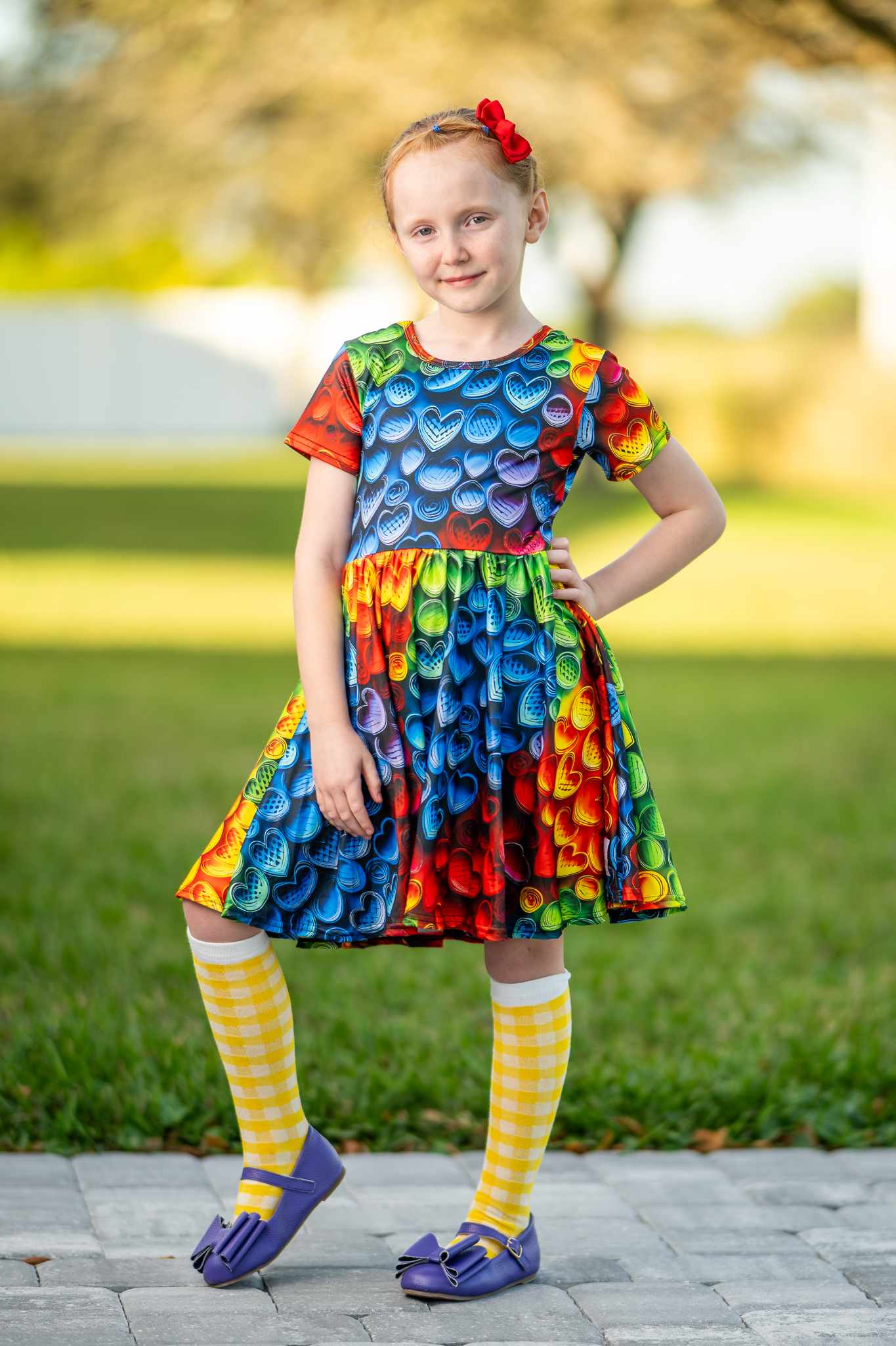 [Color Your Heart Out] Twirl Dress