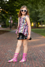 Load image into Gallery viewer, [Magenta] Gladiator Sandals
