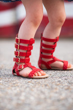 Load image into Gallery viewer, [Red] Gladiator Sandals
