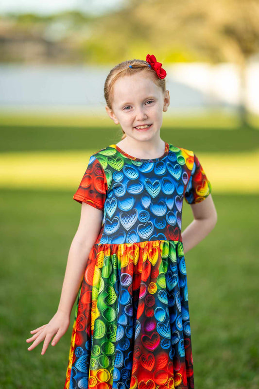 [Color Your Heart Out] Twirl Dress