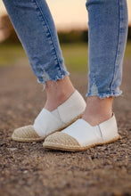 Load image into Gallery viewer, [White] Espadrille Slides
