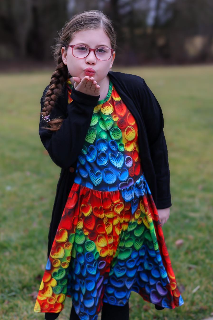 [Color Your Heart Out] Twirl Dress