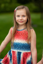 Load image into Gallery viewer, [The Sizzler] Twirl Dress w/ Faux Glitter
