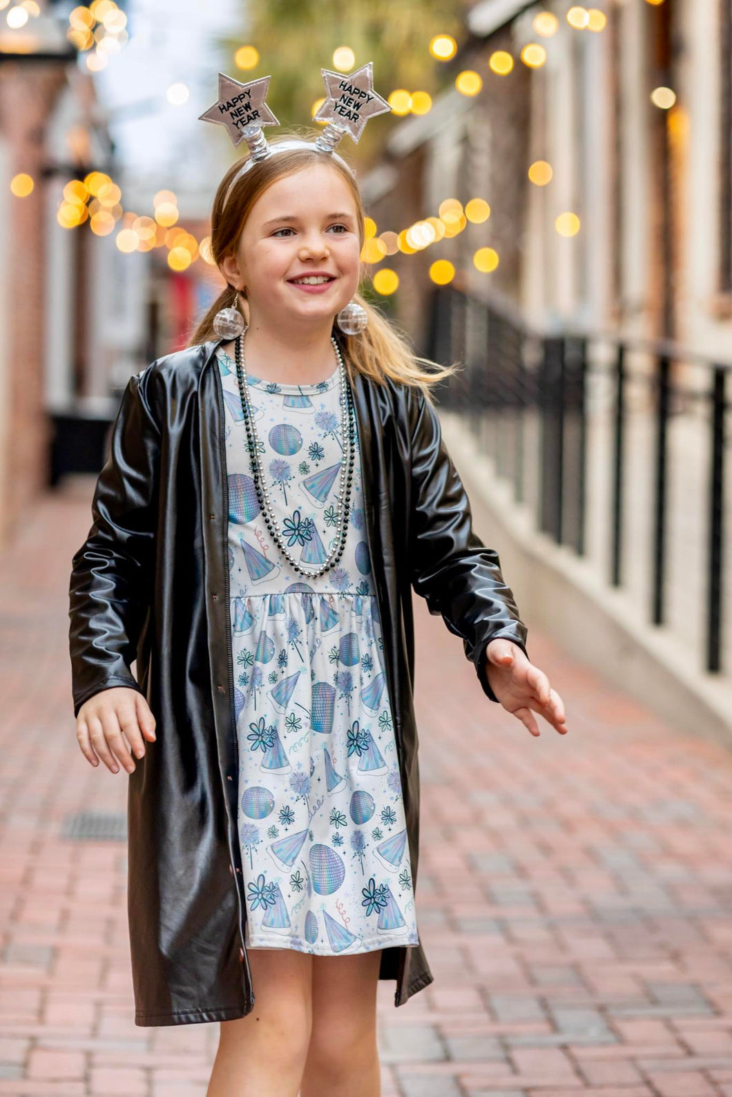 [Faux Leather] Black Duster