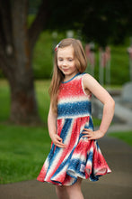 Load image into Gallery viewer, [The Sizzler] Twirl Dress w/ Faux Glitter
