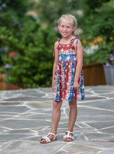 Load image into Gallery viewer, [American Dream] Dress w/ Tie Straps + Faux Sequins
