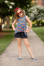 Load image into Gallery viewer, [American Kiss] Peplum w/ Faux Glitter
