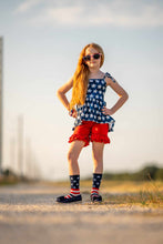 Load image into Gallery viewer, [50 Stars] Peplum w/ Tie Straps
