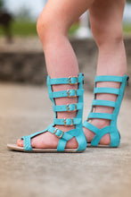 Load image into Gallery viewer, [Turquoise] Gladiator Sandals
