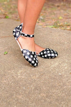 Load image into Gallery viewer, [B+W Stars] Open Ballet Flats
