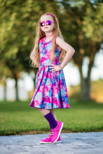Load image into Gallery viewer, [Pop Star]Twirl Dress w/ Faux Glitter
