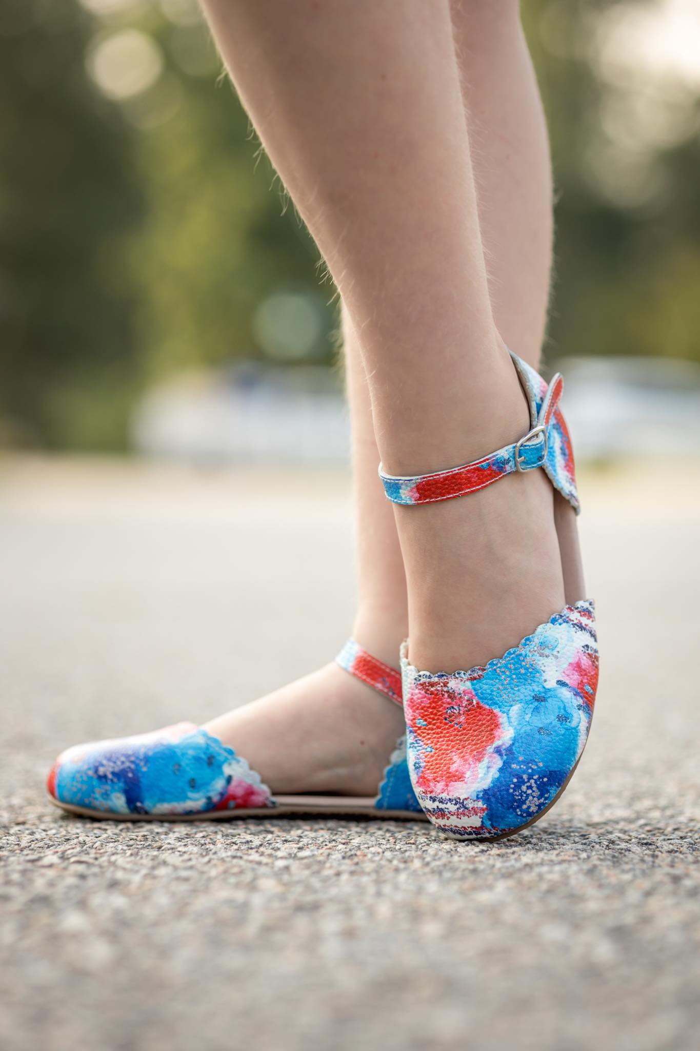 RWB Glitz [Open] Ballet Flats