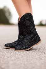 Load image into Gallery viewer, [Black Glitter] Cowboy Boots
