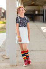 Load image into Gallery viewer, [Rainbow Stripe] Youth Tall Socks

