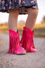Load image into Gallery viewer, [Bright Pink] Fringe Cowboy Boots
