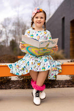 Load image into Gallery viewer, [Up, Up + Away] Twirl Dress
