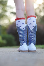 Load image into Gallery viewer, [Stars + Stripes] Cowboy Boots
