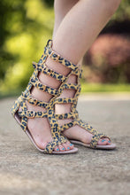 Load image into Gallery viewer, [Leopard] Gladiator Sandals
