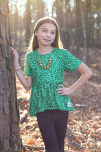 Load image into Gallery viewer, [Green Leopard] Peplum
