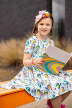 Load image into Gallery viewer, [Up, Up + Away] Twirl Dress
