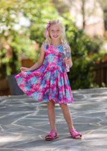 Load image into Gallery viewer, [Pop Star]Twirl Dress w/ Faux Glitter
