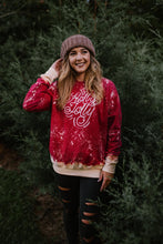 Load image into Gallery viewer, [Holly Jolly] Bleached Sweatshirt
