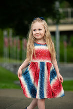Load image into Gallery viewer, [The Sizzler] Twirl Dress w/ Faux Glitter
