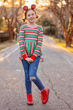 Load image into Gallery viewer, [Candy Cane Stripes] Peplum

