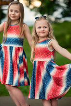 Load image into Gallery viewer, [The Sizzler] Twirl Dress w/ Faux Glitter
