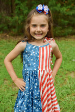 Load image into Gallery viewer, [The Glory Days] Twirl Dress w/ Tie Straps
