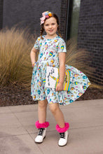 Load image into Gallery viewer, [Up, Up + Away] Twirl Dress
