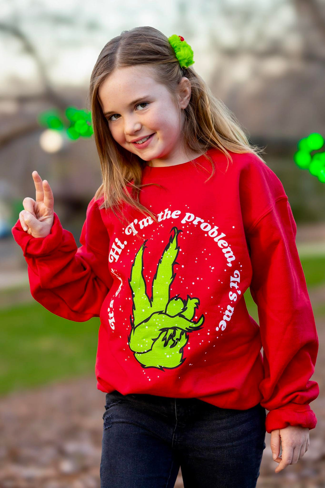 [Hello, It's Me] Gr*nch Sweatshirt or Tee