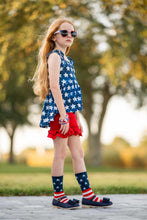 Load image into Gallery viewer, [50 Stars] Peplum w/ Tie Straps
